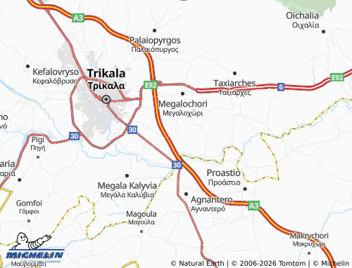 MICHELIN Longos map - ViaMichelin