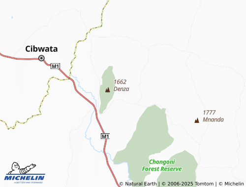 MICHELIN Chikunsa map - ViaMichelin
