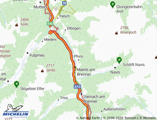 Mapa MICHELIN Pfons - ViaMichelin