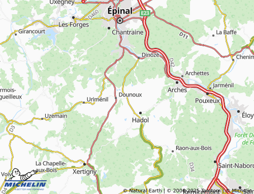 Mappa MICHELIN Le Roulier - ViaMichelin