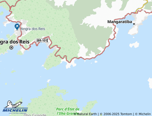 MICHELIN Cidade da Bíblia map - ViaMichelin