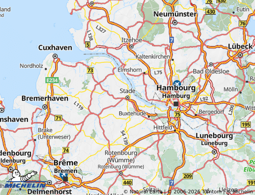 MICHELIN Stade map - ViaMichelin