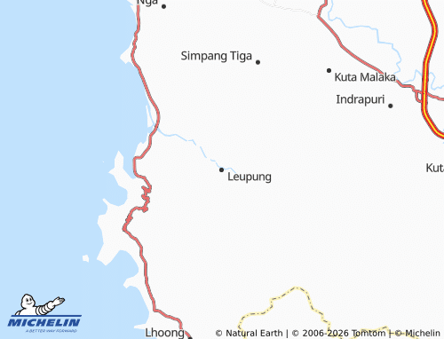 MICHELIN-Landkarte Leupung - ViaMichelin