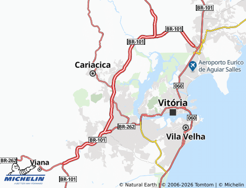 MICHELIN Vila Rica map - ViaMichelin