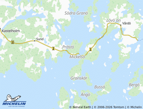 Mappa MICHELIN Prästö - ViaMichelin