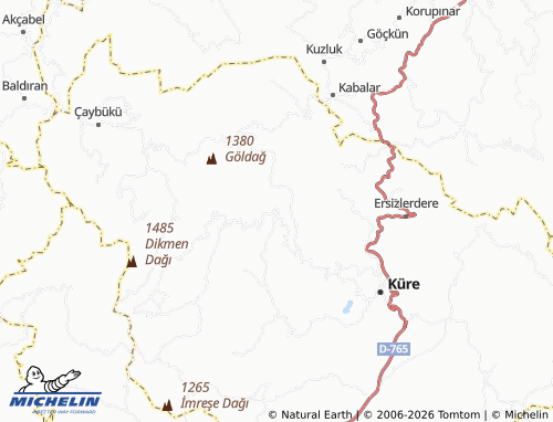 MICHELIN İmralı map - ViaMichelin