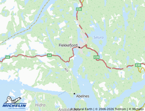 Mappa MICHELIN Sveiga - ViaMichelin