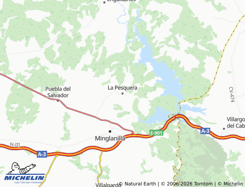 MICHELIN La Pesquera map - ViaMichelin