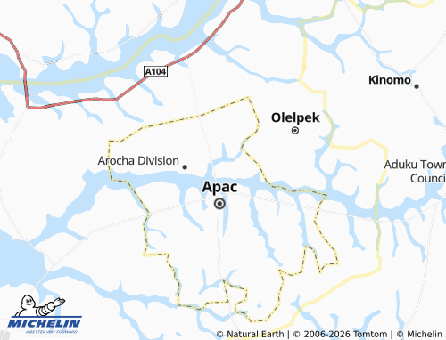 Mappa MICHELIN Atik Division - ViaMichelin