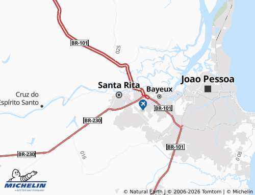 Mappa MICHELIN Vila Tibiri - ViaMichelin