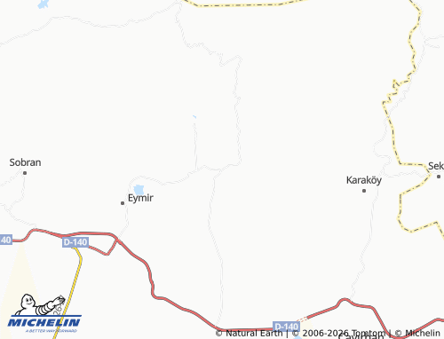 MICHELIN Atça map - ViaMichelin