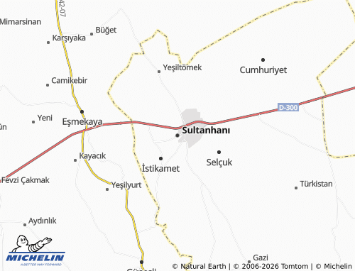 Mappa MICHELIN Sultanhanı - ViaMichelin