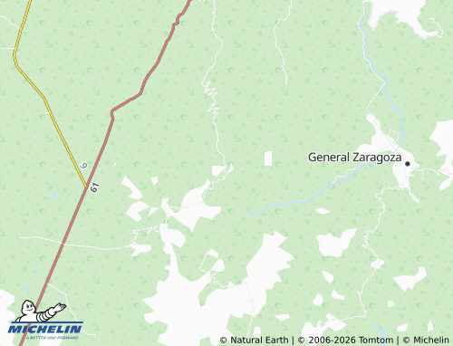MICHELIN San Josecito map - ViaMichelin