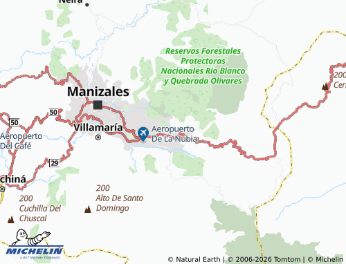 MICHELIN Maltería map - ViaMichelin
