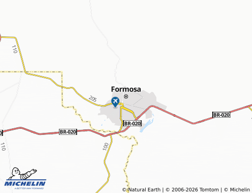 MICHELIN Formosa map - ViaMichelin