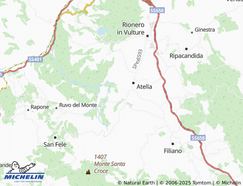Mapa MICHELIN Contrada Spineta - ViaMichelin
