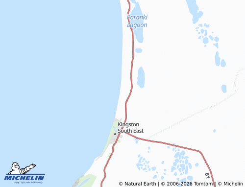 Kaart MICHELIN West Range - ViaMichelin