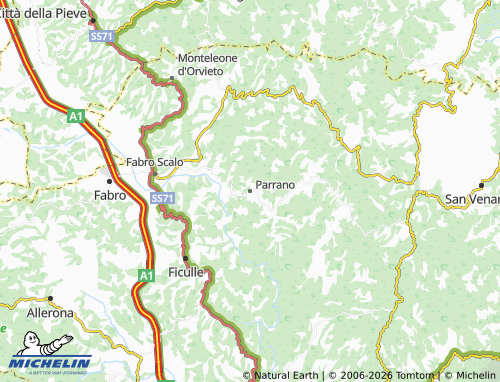Carte MICHELIN Parrano - ViaMichelin