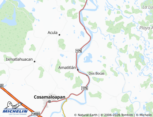 Mapa MICHELIN El Corte - ViaMichelin