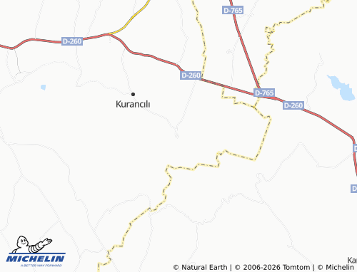 MICHELIN Demirli map - ViaMichelin