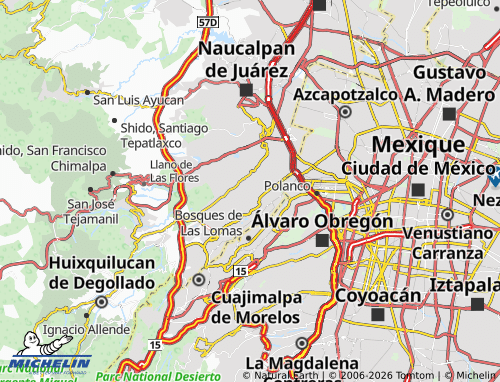 MICHELIN-Landkarte Independencia - ViaMichelin