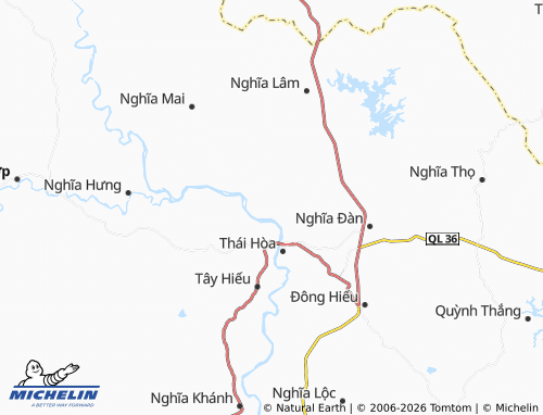 Mapa MICHELIN Quang Phong - ViaMichelin
