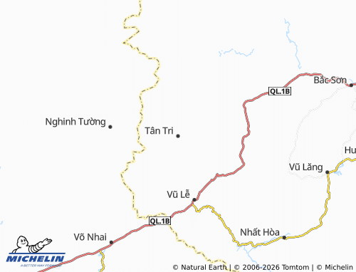Mapa MICHELIN Tân Tri - ViaMichelin