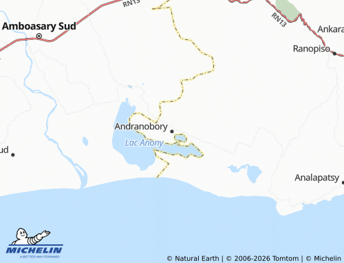 Mappa MICHELIN Andranobory - ViaMichelin