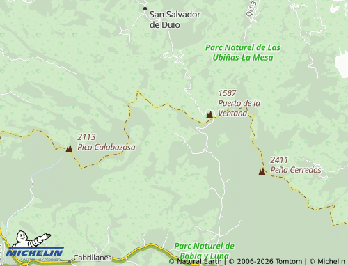 MICHELIN Torrestio map - ViaMichelin