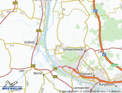 MICHELIN Neuenkirchen map - ViaMichelin