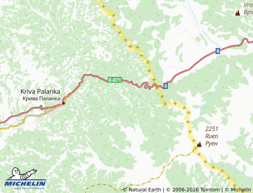Mapa MICHELIN Straovica - ViaMichelin