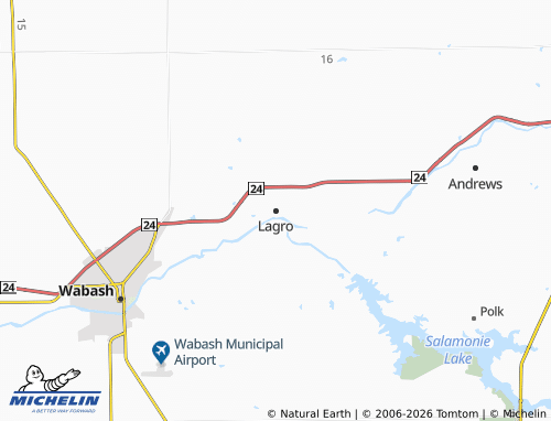 Mappa MICHELIN Lagro - ViaMichelin