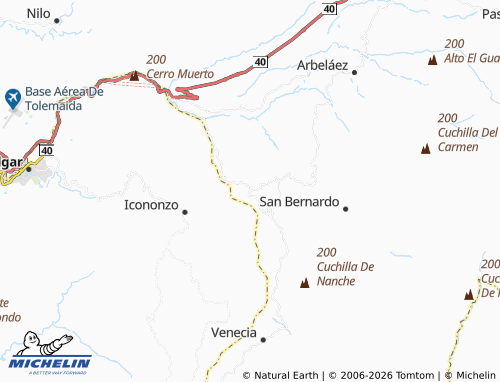 Mapa MICHELIN Pandi - ViaMichelin