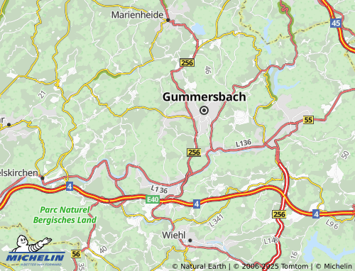 MICHELIN-Landkarte Vor der Hardt - ViaMichelin