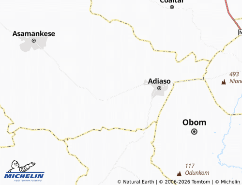 Mapa MICHELIN Esuochwi - ViaMichelin
