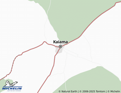 MICHELIN-Landkarte Kaiama - ViaMichelin