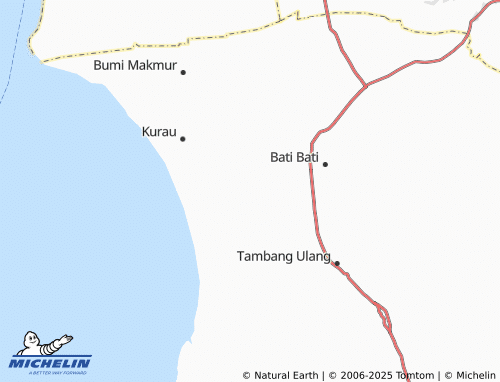 MICHELIN Kayu Abang map - ViaMichelin