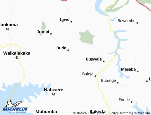 MICHELIN Kituyo map - ViaMichelin