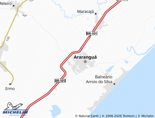 Mapa MICHELIN Barranca - ViaMichelin