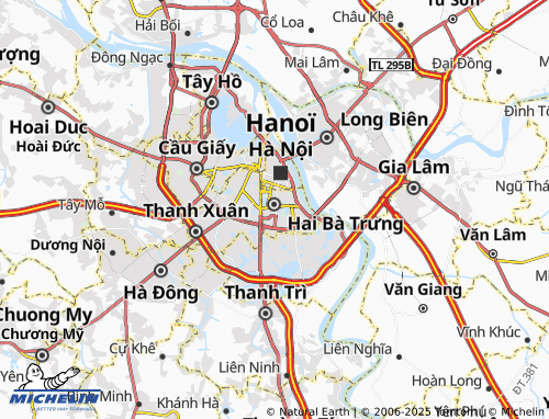 MICHELIN-Landkarte Cầu Dền - ViaMichelin