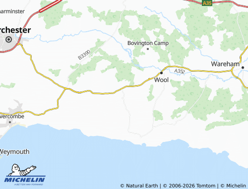 Carte MICHELIN Winfrith Newburgh - ViaMichelin