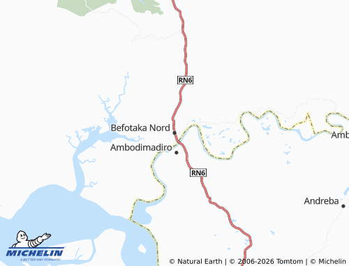 Mapa MICHELIN Befotaka Nord - ViaMichelin