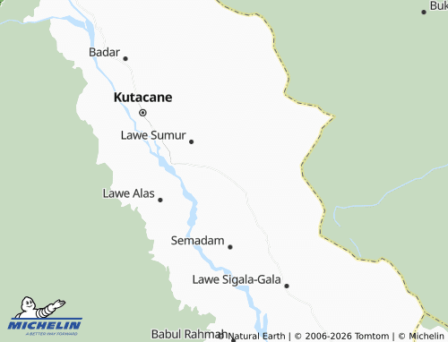 MICHELIN Cinta Damai map - ViaMichelin