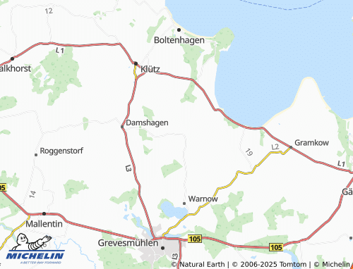 MICHELIN Großenhof map - ViaMichelin