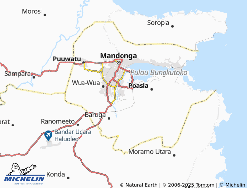 MICHELIN Kambu map - ViaMichelin