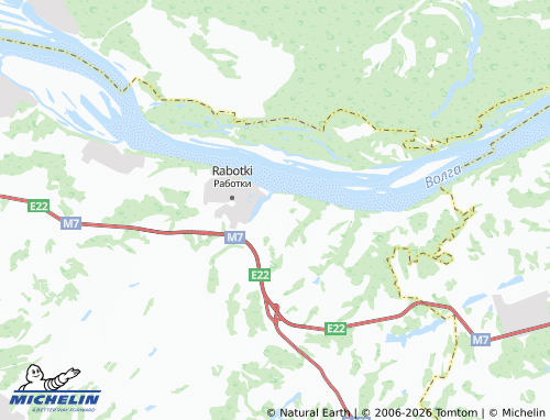 MICHELIN-Landkarte Chechenino - ViaMichelin