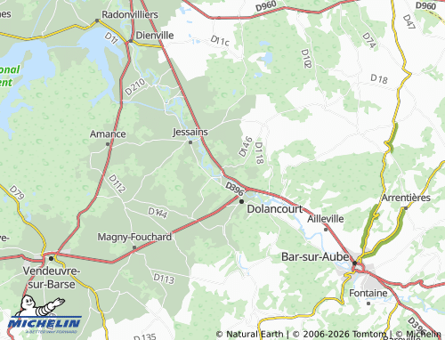 Mappa MICHELIN Bossancourt - ViaMichelin