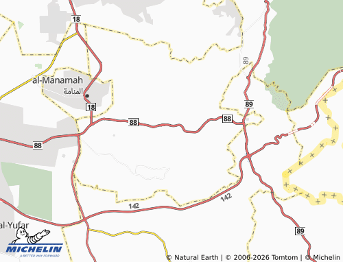 Mapa MICHELIN Jibal Thawban - ViaMichelin