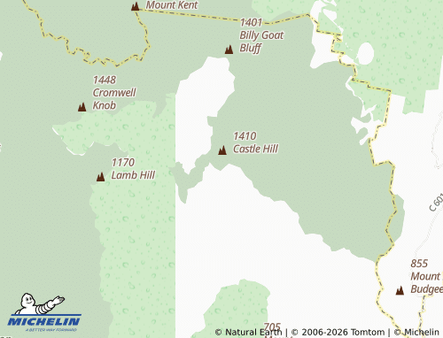 Mappa MICHELIN Budgee Budgee - ViaMichelin