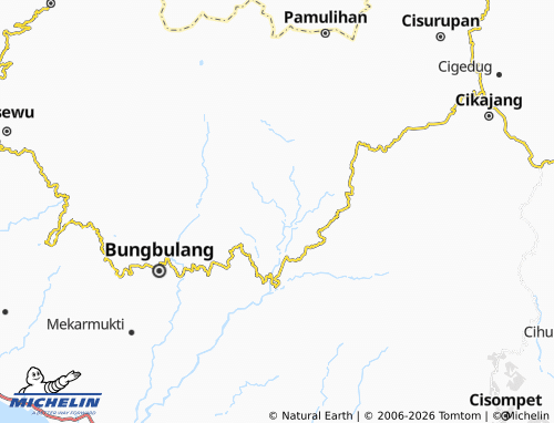 MICHELIN-Landkarte Wangunjaya - ViaMichelin